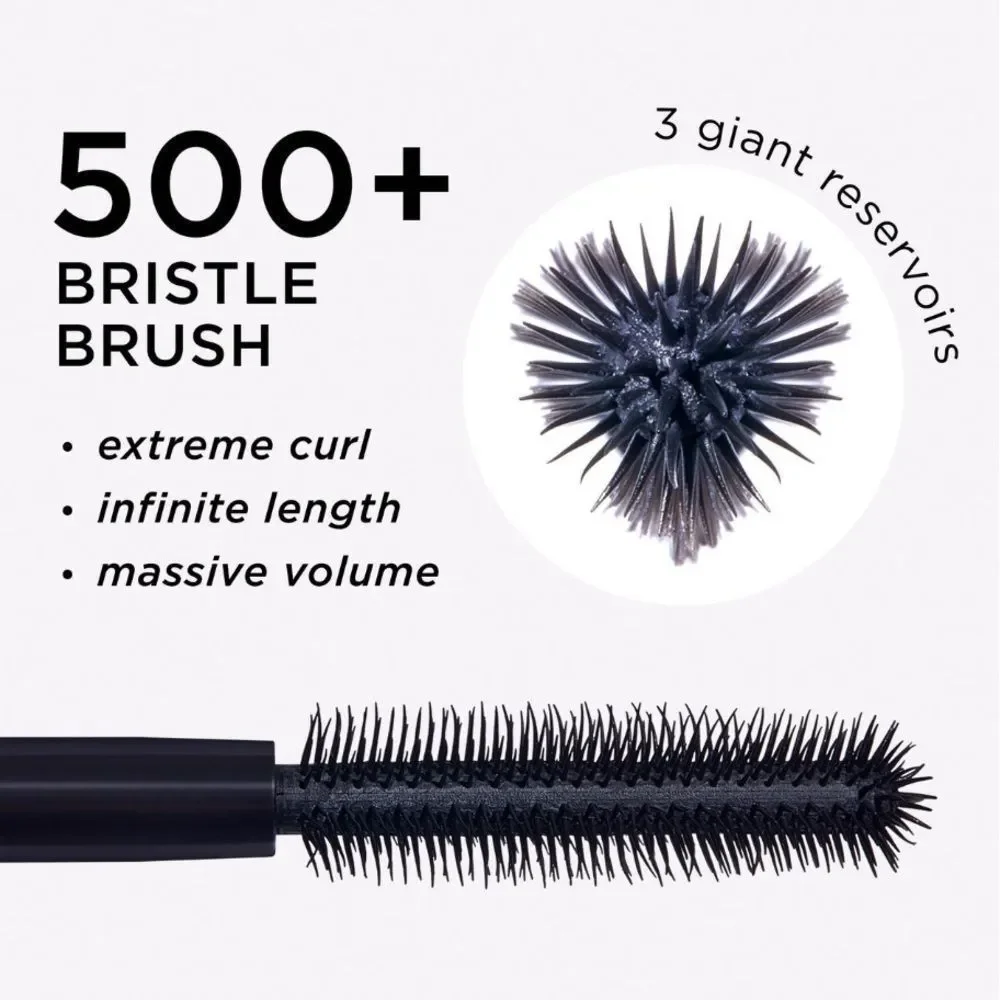 $4❤️‍🔥 Tarte Maneater Voluptuous Mascara BLACK 👁️ NEW Volumizing Thickening